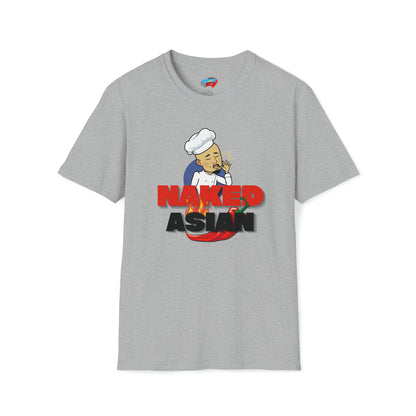 Naked Asian Chef Unisex Softstyle T-Shirt
