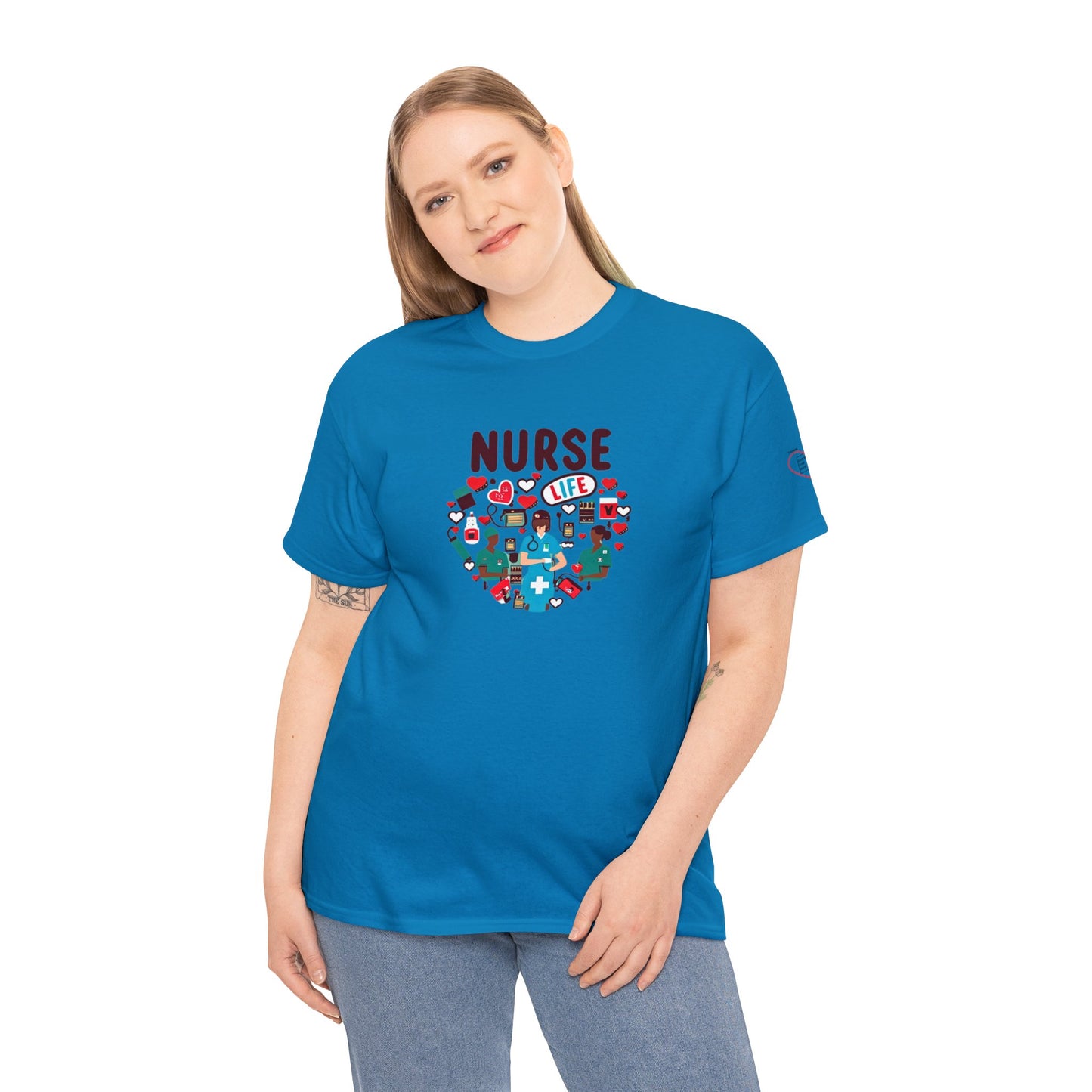 Nurses Are Awesome Unisex Heavy Cotton Tee