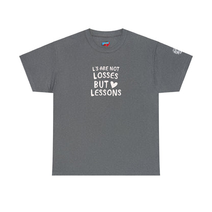 L's Are Not Losses Unisex Heavy Cotton Tee
