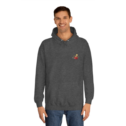 Flying Naked Asian Unisex College Hoodie
