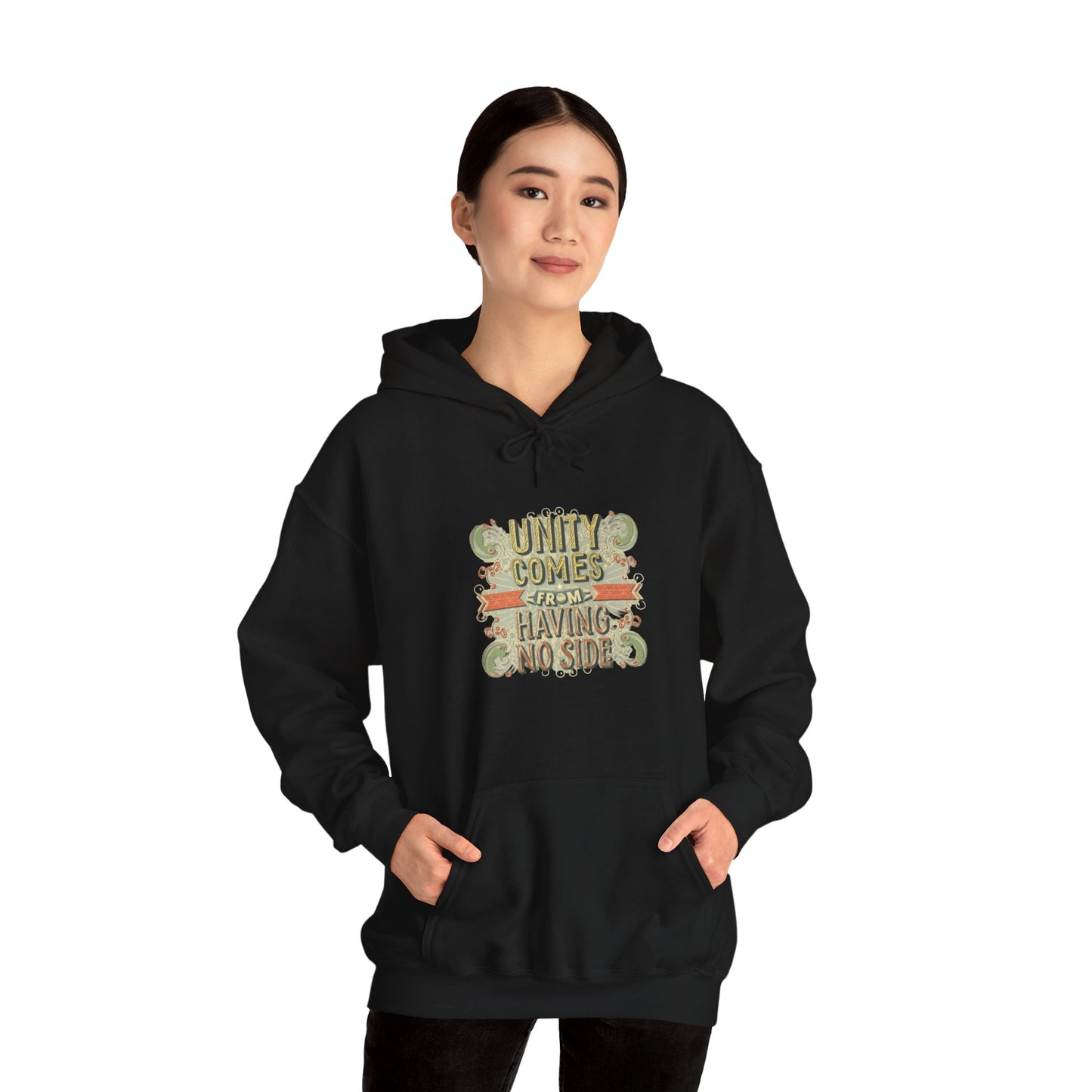 Unity Comes Unisex Heavy Blend™ Hooded Sweatshirt