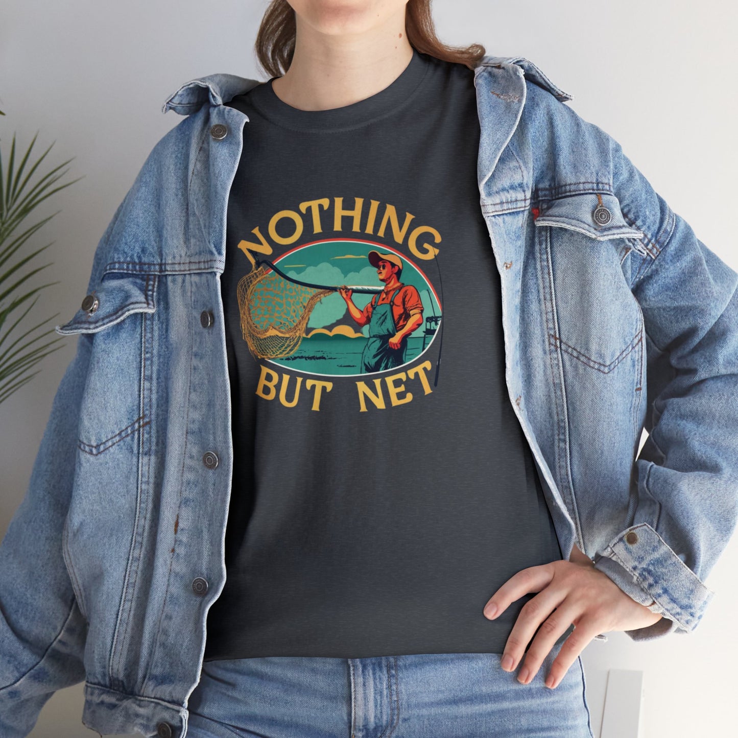 Nothing But Net Unisex Heavy Cotton Tee