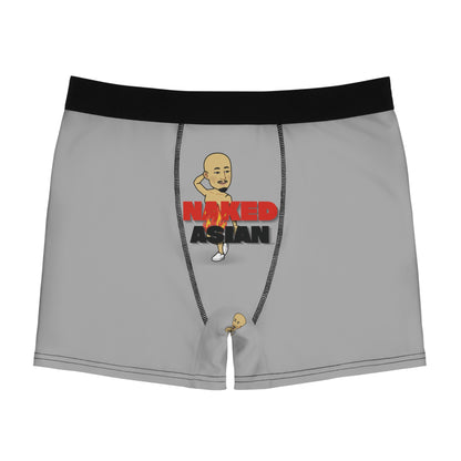 Naked Asian Mr Bashful Men's Boxer Briefs (AOP)