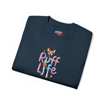 Ruff Life Color Dog Collection Cotton Tee
