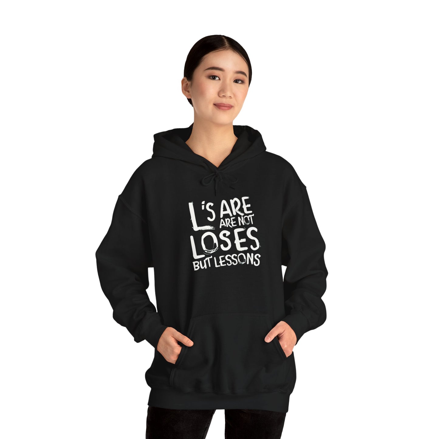 L's Are Not Losses Unisex Heavy Blend™ Hooded Sweatshirt