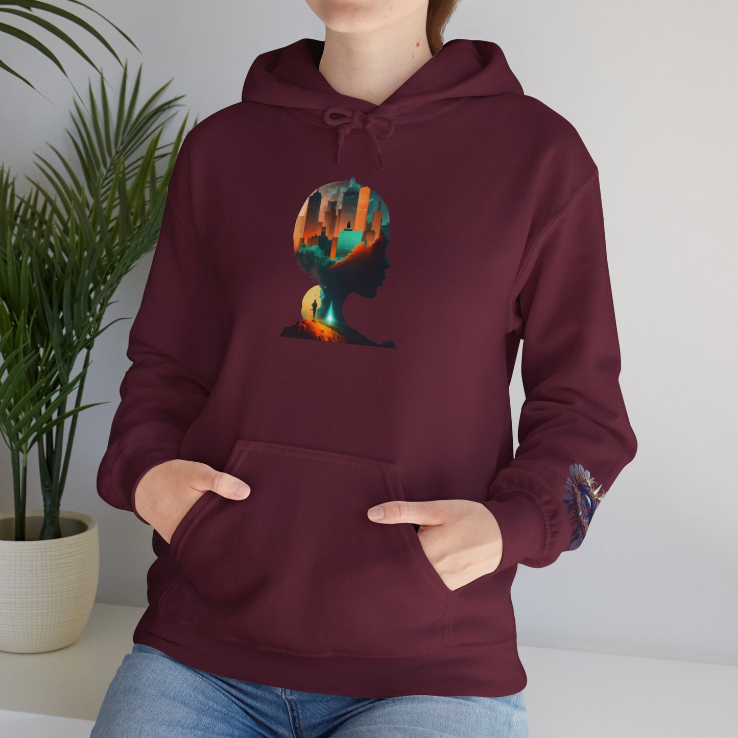 City of Mind Collection Unisex Heavy Blend™ Hooded Sweatshirt