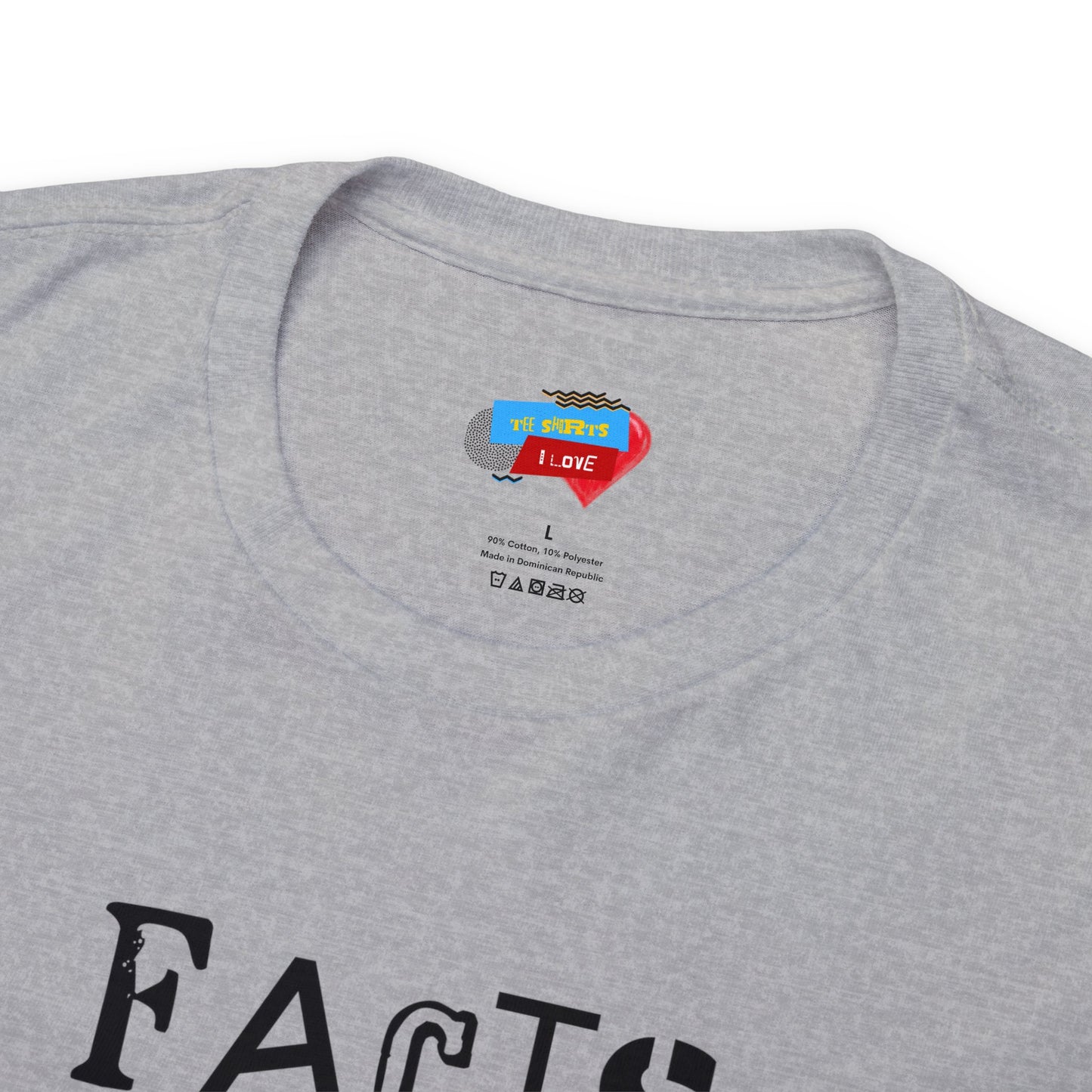 Facts Are A Stubborn Thing Unisex Heavy Cotton Tee