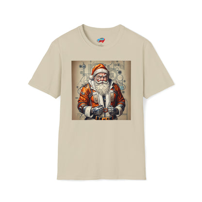 Steam Punk Santa Unisex Softstyle T-Shirt