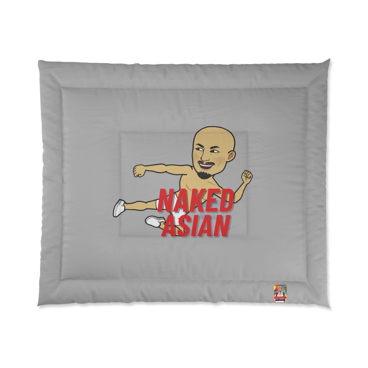 Naked Asian Kick! Comforter