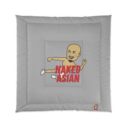 Naked Asian Kick! Comforter