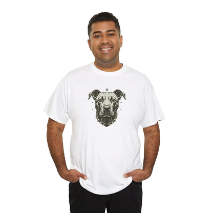 Portrait Pitbull Collection Unisex Heavy Cotton Tee