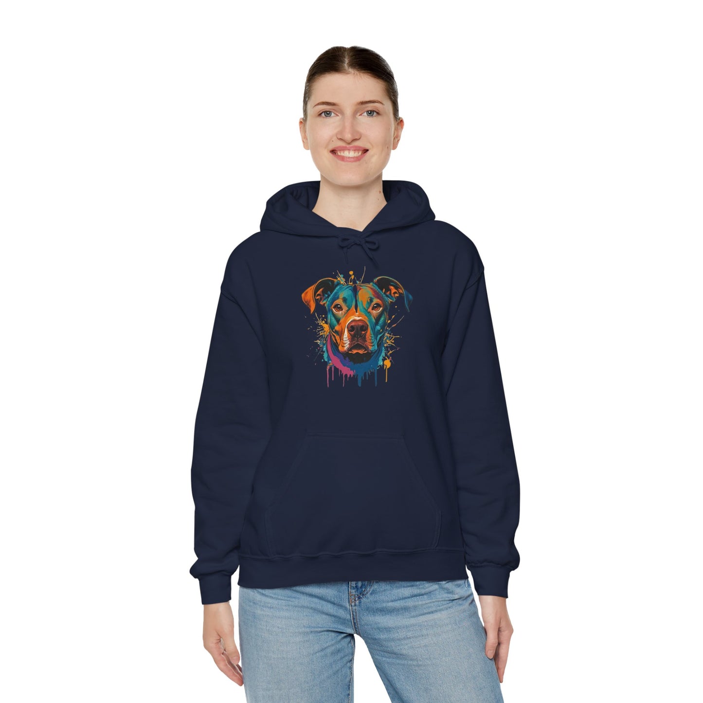 Pit Bull of Color Collection Unisex Heavy Blend™ Hooded Sweatshirt