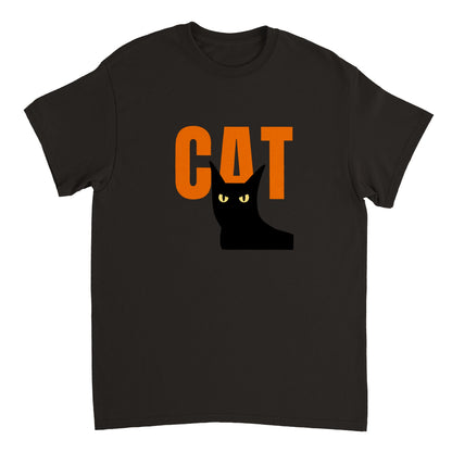Cat Heavyweight Unisex Crewneck T-shirt
