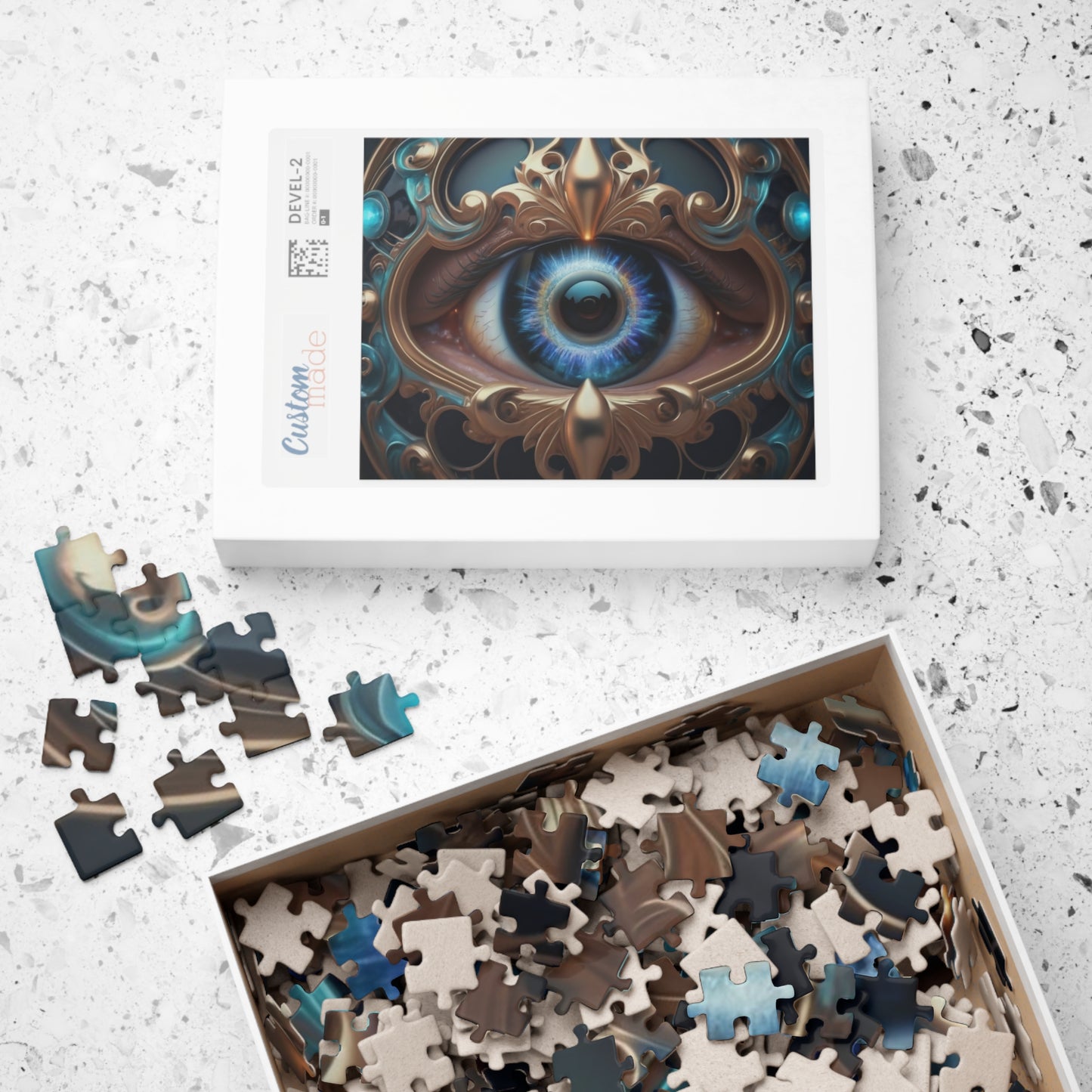 Angel Eye Puzzle (110, 252, 520, 1014-piece)