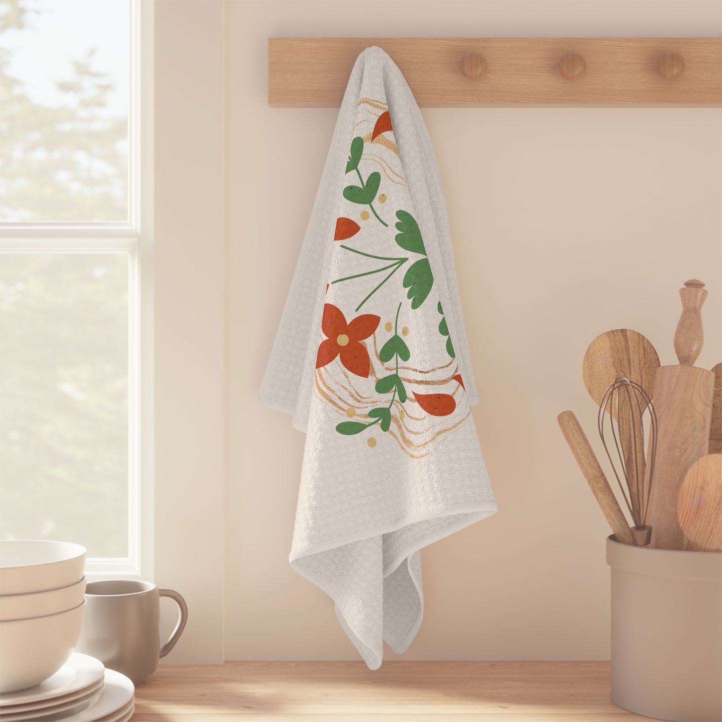 Wild Flower Soft Tea Towel