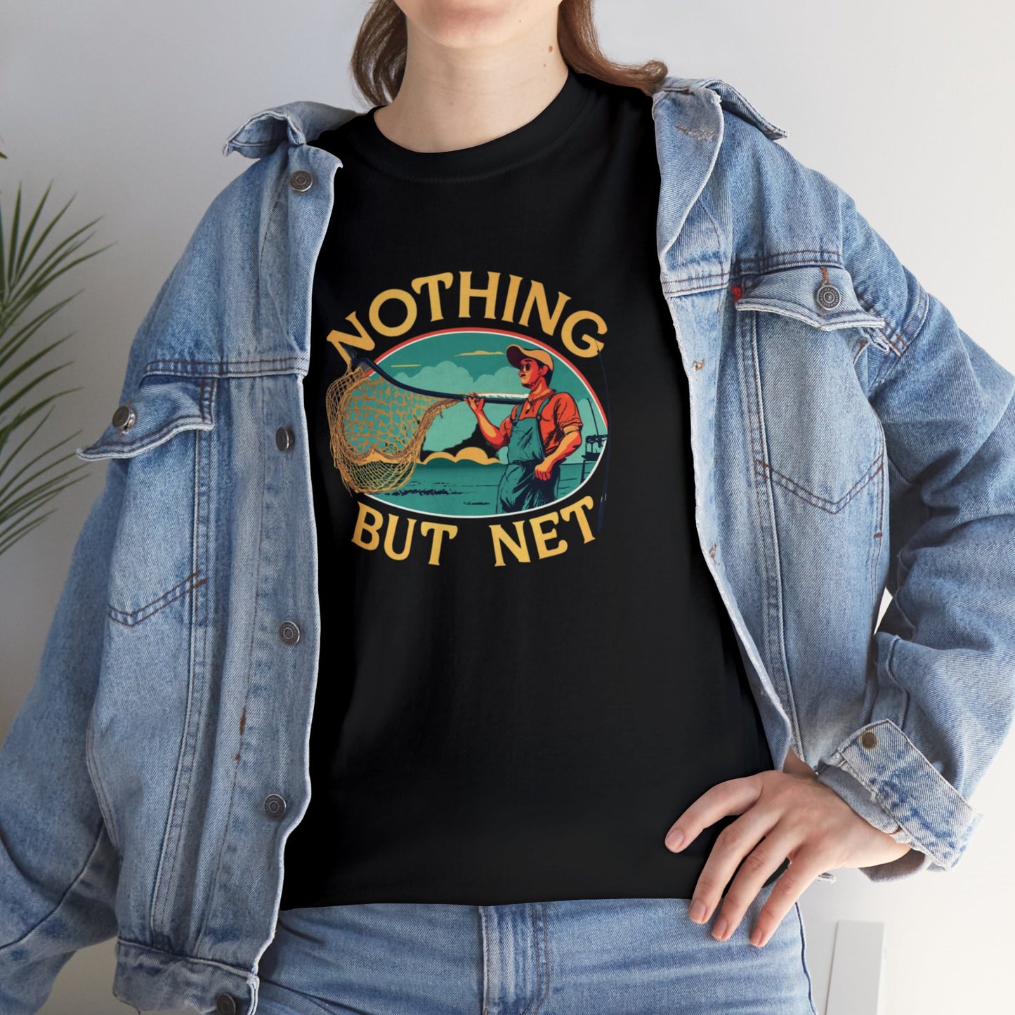 Nothing But Net Unisex Heavy Cotton Tee