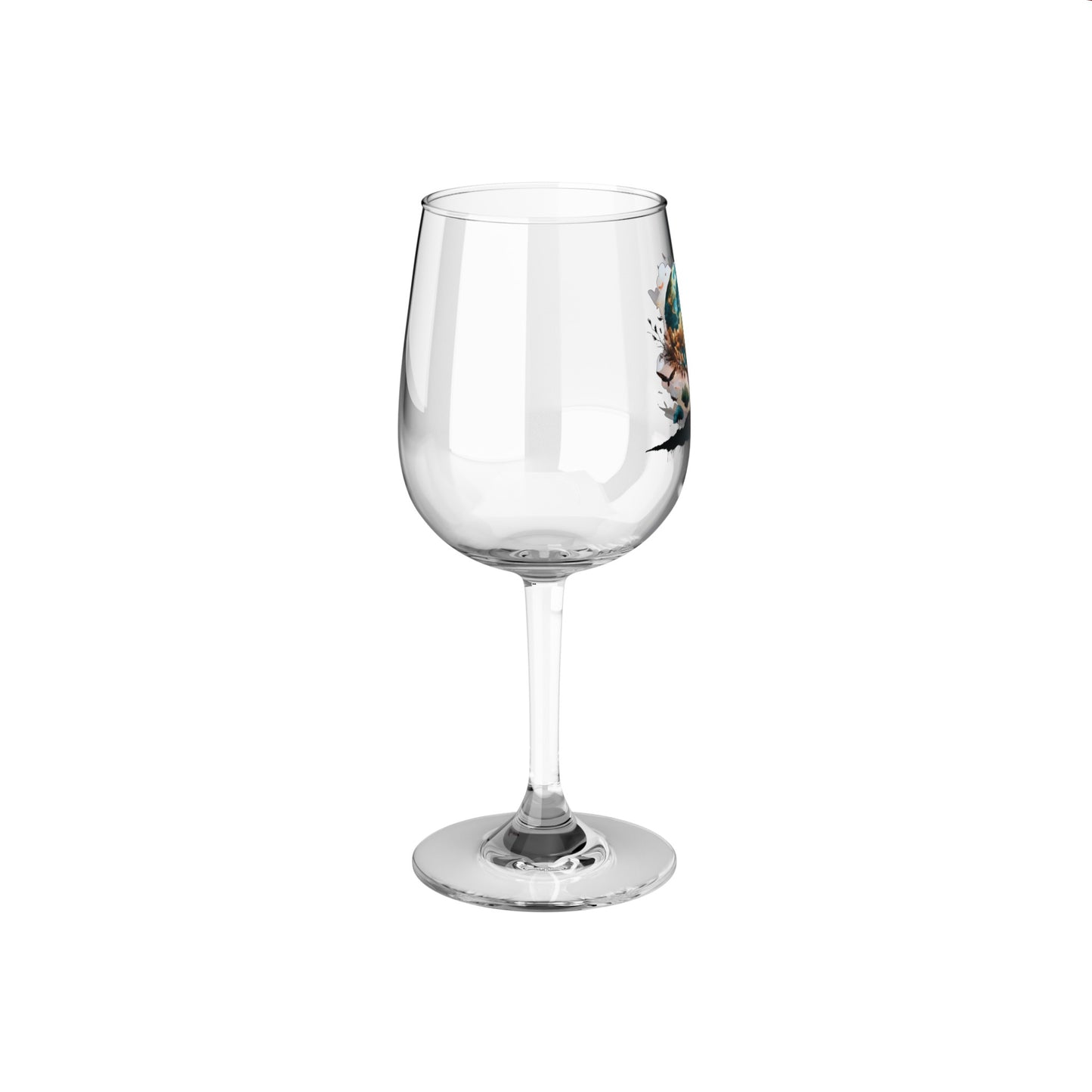 Tree of Life Wine Glass, 12oz