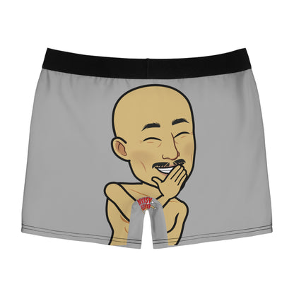 Naked Asian Mr Bashful Men's Boxer Briefs (AOP)