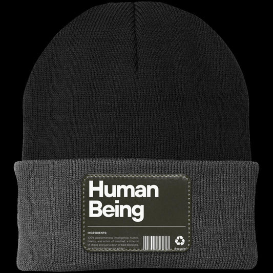 Human Being Knit Cap - Patch