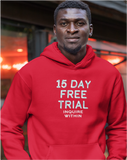 15 Day Free Trial Men's Pullover Hoodie