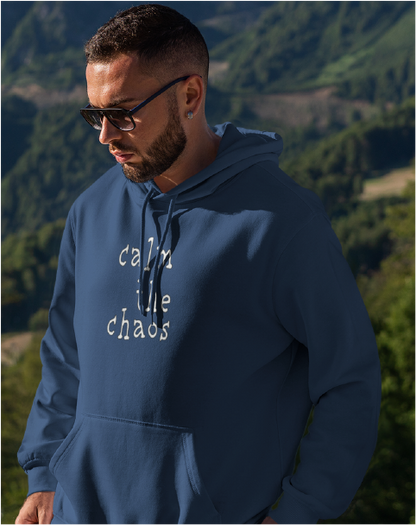Calm The Chaos Men's Pullover Hoodie