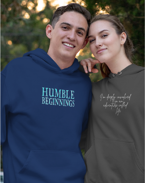 Humble Beginnings Men's Pullover Hoodie