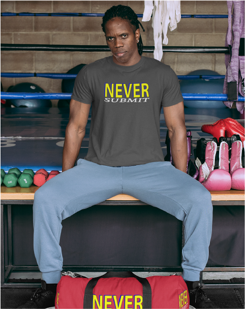 NEVER Submit Men's Tee