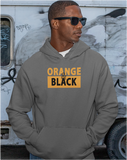 ORANGE & BLACK Giants Men's Pullover Hoodie